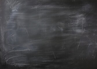 Blackboard Background Texture With Chalk Marks