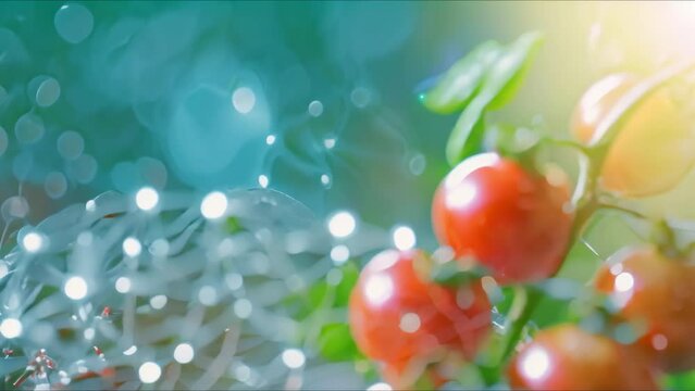 Analyzing habits and genetics to create personalized dietary recommendations tailored to goals. Concept Personalized Nutrition, Genetic Analysis, Dietary Recommendations, Healthy Habits