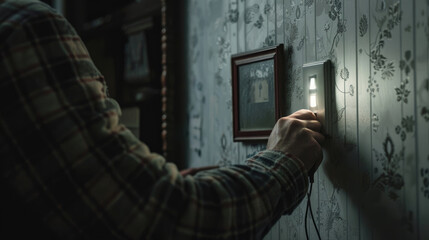 Fototapeta premium Bright Beginnings, Powering On the Lights