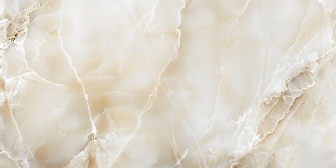 Fototapeta premium Ivory Marble Texture Closeup - Smooth Natural Stone