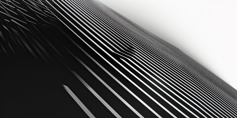 Fractal sharp lines illustration graphic resources wide background banner colorful cool design, generated ai	
