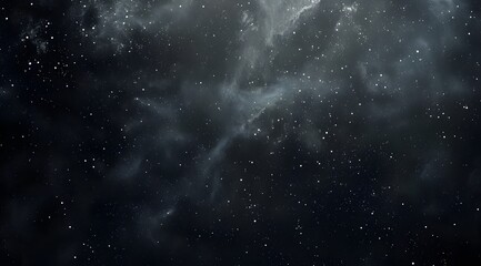 Naklejka premium Dark Starry Sky With Dust And Scratches