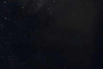 Fototapeta premium Minimalist Dark Background with Dust Particles and Stars
