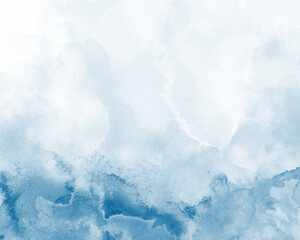 Abstract splashed watercolor background. Design for your cover, date, postcard, banner, logo.