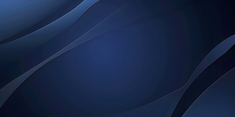 Minimalist Dark Blue Gradient Background