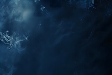 Abstract Dark Blue Gradient Background with Soft Light