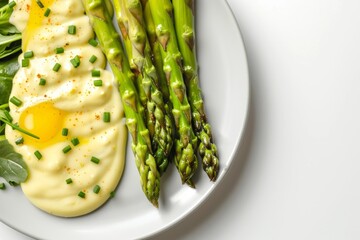 Perfectly Seasoned Asparagus with Creamy Hollandaise