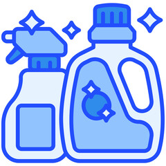 Cleaner Blue Color icon