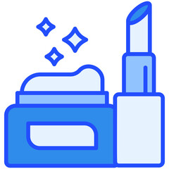 Cosmetic Area Blue Color icon