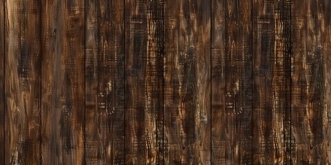 Dark Brown Wood Grain Seamless Texture