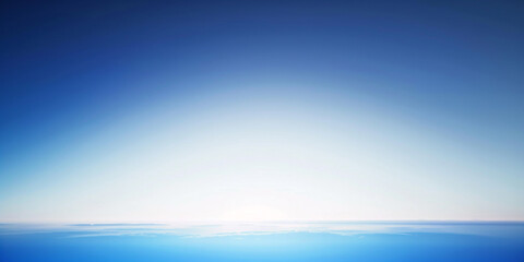 Obraz premium a gradient background of blue and whites, vibrant, soft.