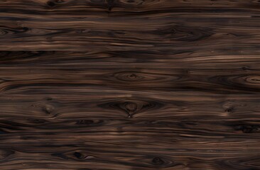 Fototapeta premium Seamless Dark Brown Wood Grain Texture