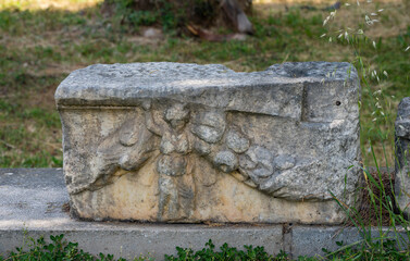 The Aphrodite of Aphrodisias (Afrodisias) combined aspects of a local Anatolian, archaic fertility goddess with those of the Hellenic Aphrodite, goddess of love and beauty. Geyre, Karacasu Aydin 