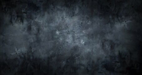 Obraz premium Dark Grey Grunge Texture Background for Eerie and Mysterious Atmosphere