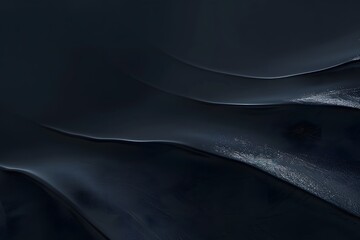 Dark Navy Blue Abstract Background with Wavy Texture