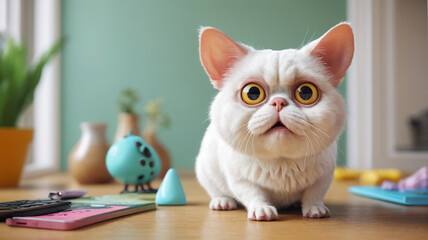 Quirky Pet Companions: Oddball Creatures Brightening Up Our Homes, Generative AI