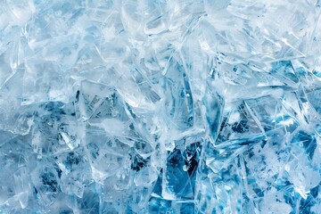 Obraz premium Photorealistic Ice Texture Background