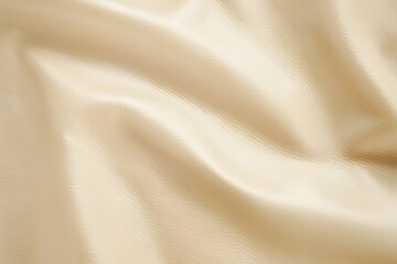 Fototapeta premium Smooth Beige Leather Texture Background