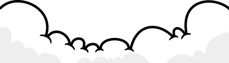 Comic Border Cloud