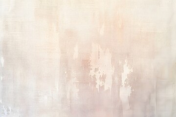 Fototapeta premium Light Beige Watercolor Background with Subtle Linen Curtain