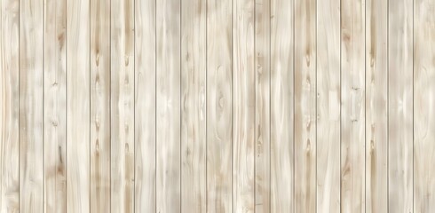 Naklejka premium Light Beige Wood Plank Seamless Texture