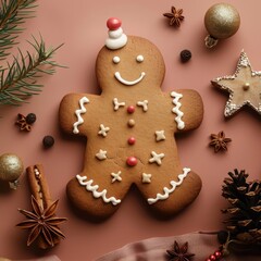 National Gingerbread Day concept 