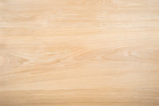 Light Brown Wood Texture Background, Top View