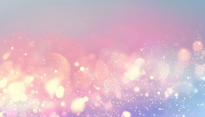 Ethereal Pastel Sky with Shimmering Sparkle