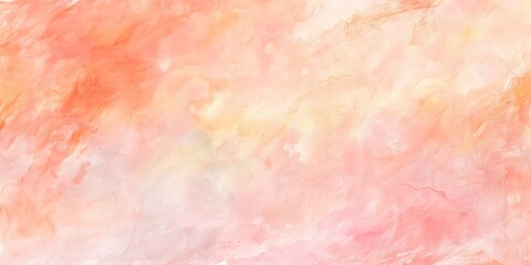 Fototapeta premium Peachy Watercolor Background Texture