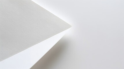 Minimalist White Paper Background Texture