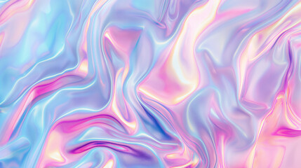 Obraz premium Abstract background with smooth waves in pastel colors.