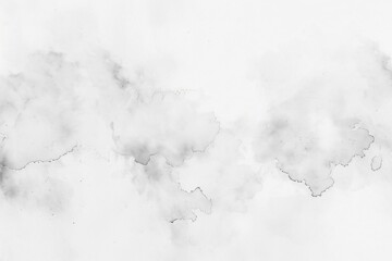 Obraz premium Abstract Minimalist White Watercolor Background