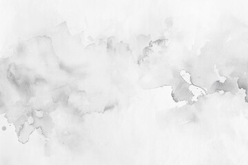 Abstract Watercolor Background - Minimalist White