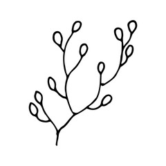 floral drawing element