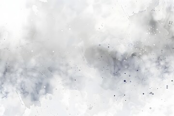 Abstract Watercolor Background with Ink Wash and Blur