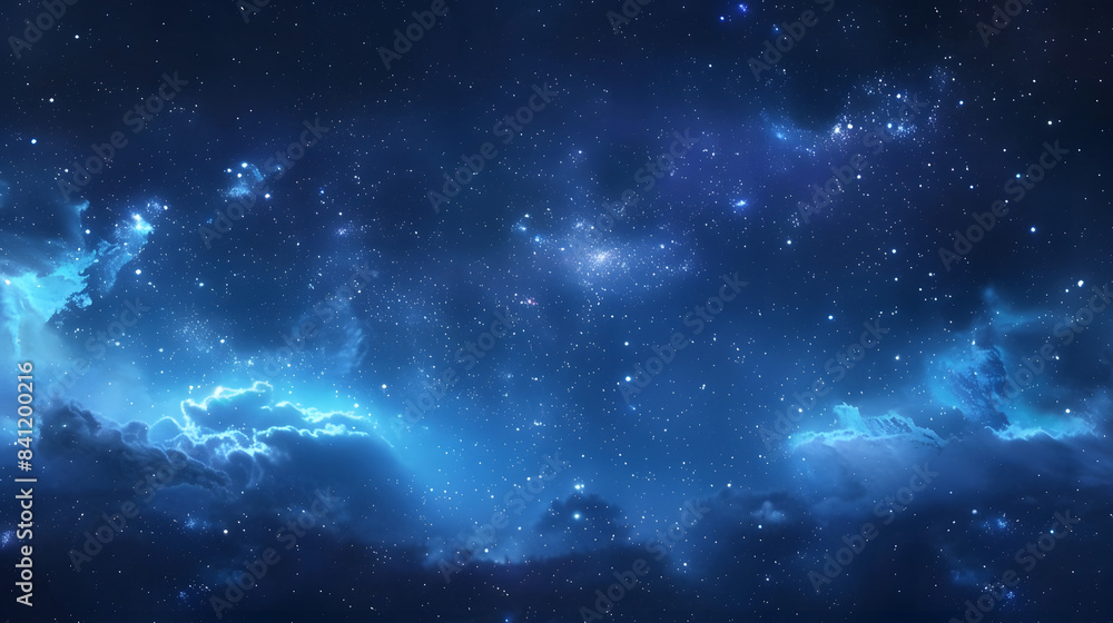 Wall mural high definition star field background . starry outer space background texture . colorful starry nigh