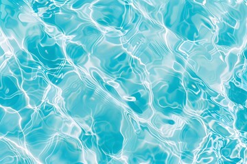 Light Blue Water Surface Texture With Ripples