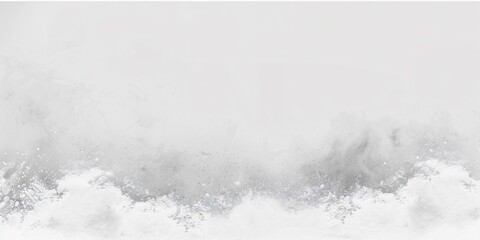 Abstract Watercolor Snow Landscape Background