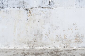 Obraz premium White Concrete Wall Texture Background