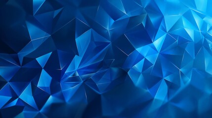 Obraz premium Design a blue background with abstract polygonal shapes, adding a modern and edgy feel to your graphic designs.