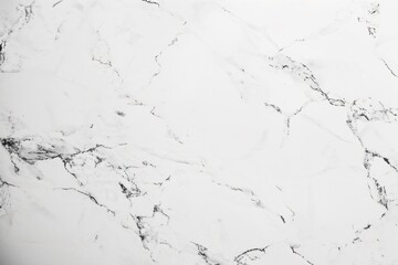 White Marble Texture Background - Minimalist Top View