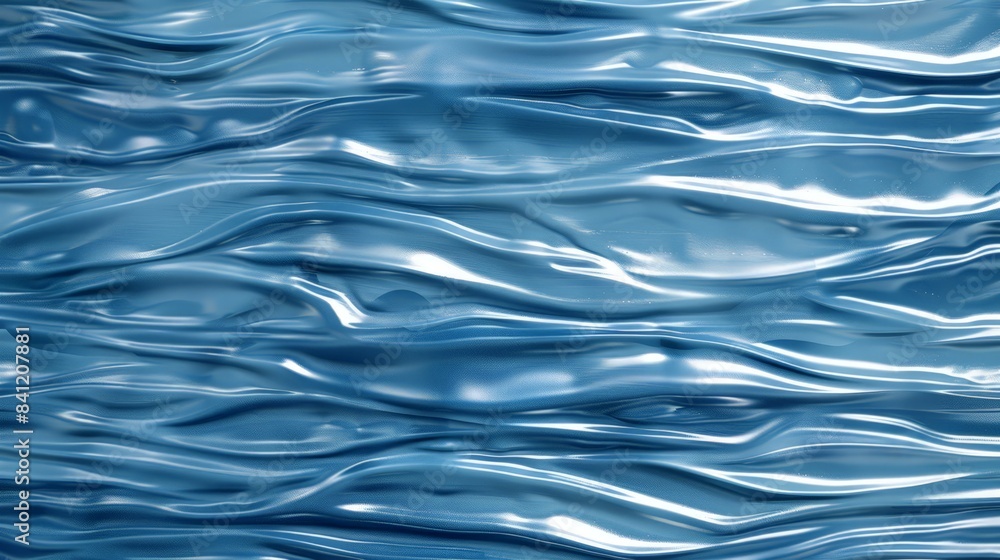 Aufkleber design a texture inspired by the smooth, undulating surface of water, with gentle waves and reflecti