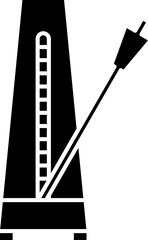 metronome vector illustration