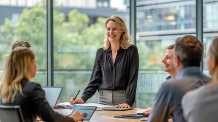 The Business Team Meeting