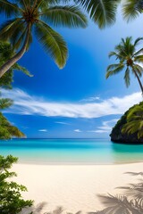 Fototapeta premium Beautiful beach