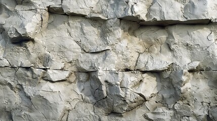 Fototapeta premium Develop a texture that captures the rugged, pitted surface of limestone, with natural variations and a rough, weathered appearance.