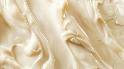 Obraz premium Cream dark noisy gradient background.