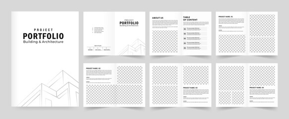 Architecture Portfolio Brochure Template