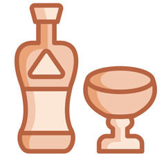 Obraz premium Vermouth Icon