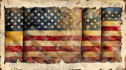 Evolving American Flag Designs Throughout Historical Eras